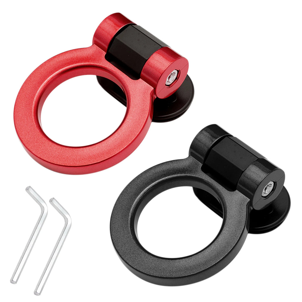 2pcs Racing Style Tow Hook Ring Sticker for Universal Trailer (Universal)