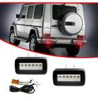 2X Smoked Full LED Rear Fog Lights for