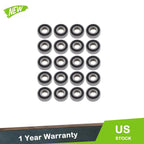 20X 6203-2RS Rubber Seal Ball Bearings for Industrial Use (17x40x12mm)