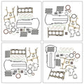 Head Gasket Bolts Set for Chevrolet Sonic, Buick Encore (2012–2016)