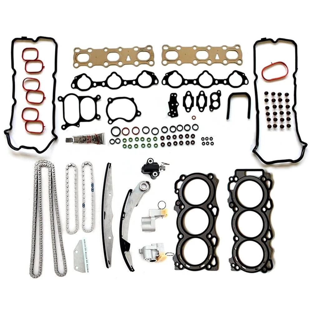 Head Gasket Set & Timing Chain Kit for Nissan Xterra Pathfinder (2005–2009)