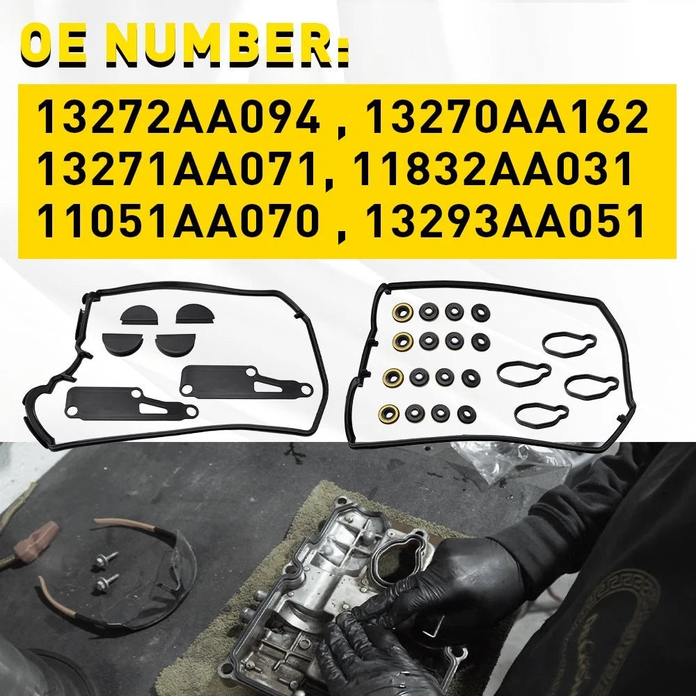 Valve Cover Gasket Kit for Subaru Impreza WRX Turbo EJ205 (2002–2005)