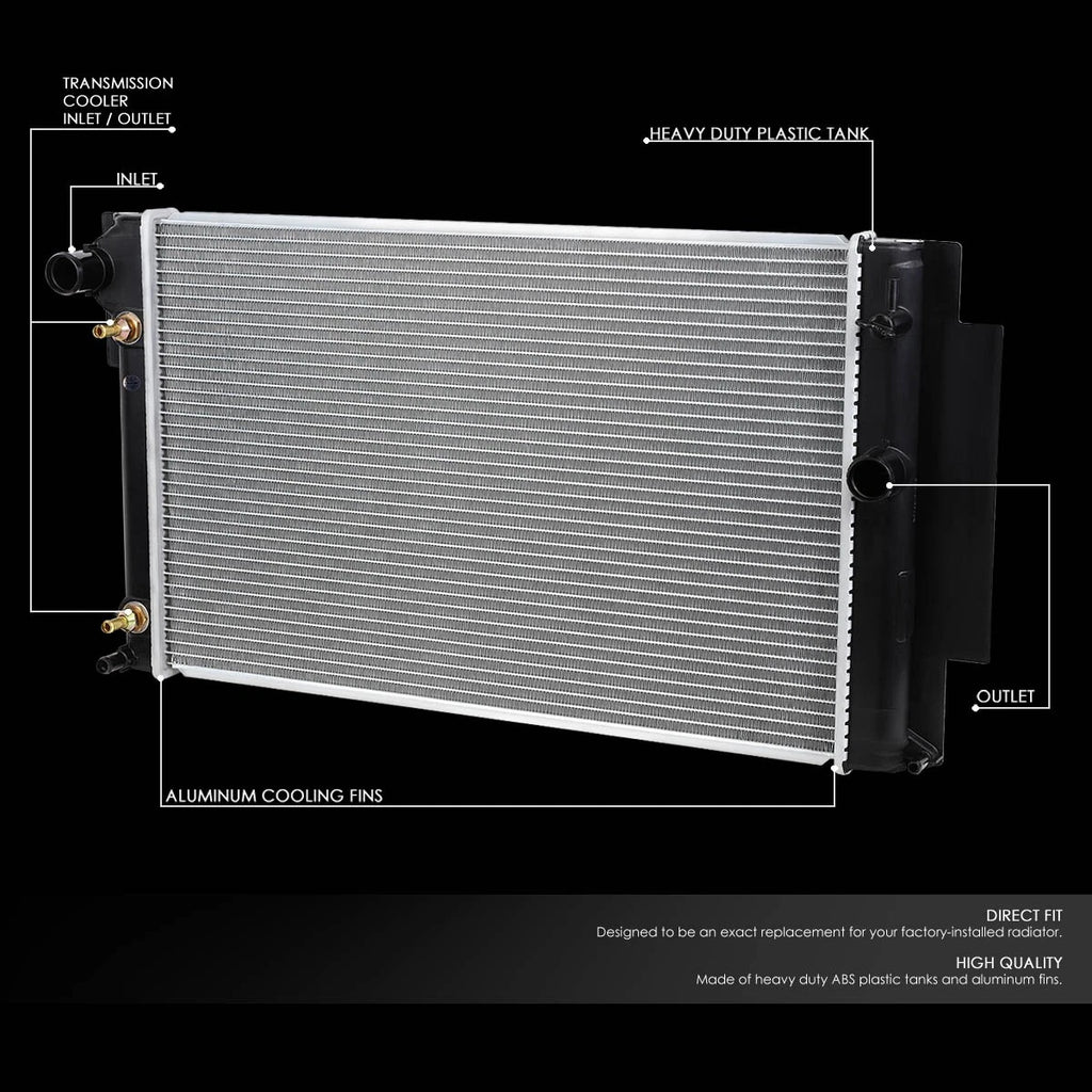 Full Aluminum Core Cooling Radiator for Scion xB (2008–2015) DPI 13001