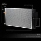 Full Aluminum Core Cooling Radiator for Scion xB (2008–2015) DPI 13001