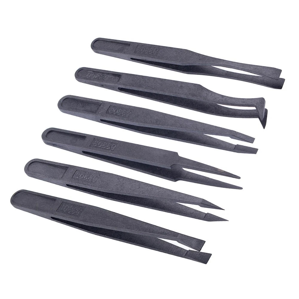 Anti-Static Carbon Fiber Tweezers for Precision Maintenance Tool
