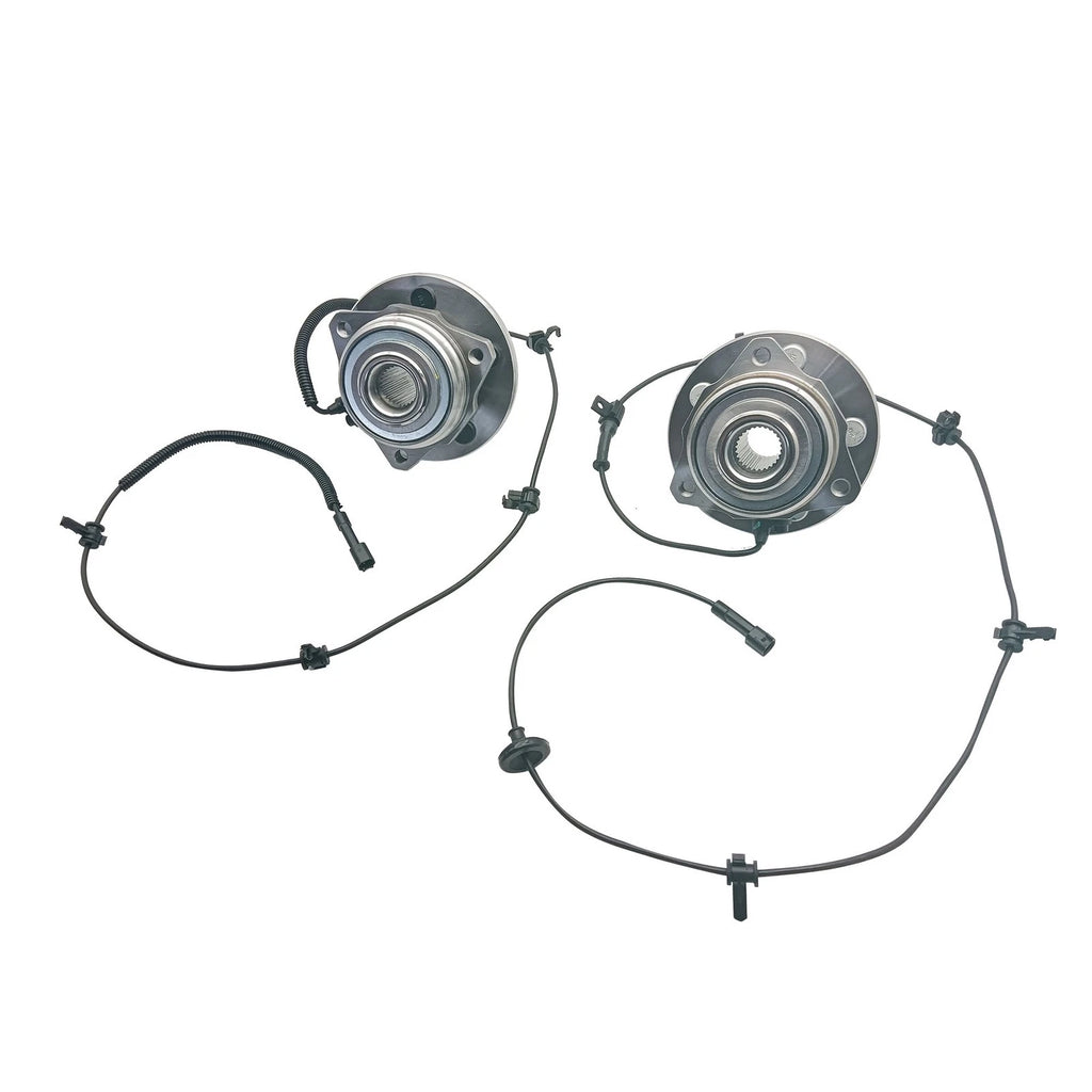 2X Front Wheel Hub and Bearing Assembly 513176 for Jeep Liberty (2002–2007) w/ABS