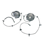 2X Front Wheel Hub and Bearing Assembly 513176 for Jeep Liberty (2002–2007) w/ABS