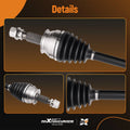 2X CV Axles for Infiniti G25 G35 Q40 Nissan 370Z (2007–2015)