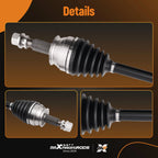2X CV Axles for Infiniti G25 G35 Q40 Nissan 370Z (2007–2015)
