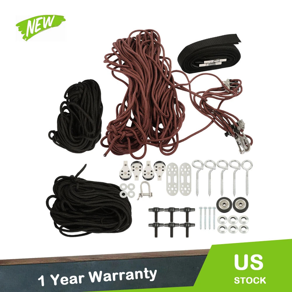 Self-Leveling Garage Storage Hoist for Jeep Wrangler & Ford Bronco (YYYY–YYYY)