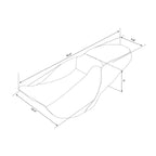 Rider Passenger Seat for Harley Touring Road King Electra Glide (2009-2023)