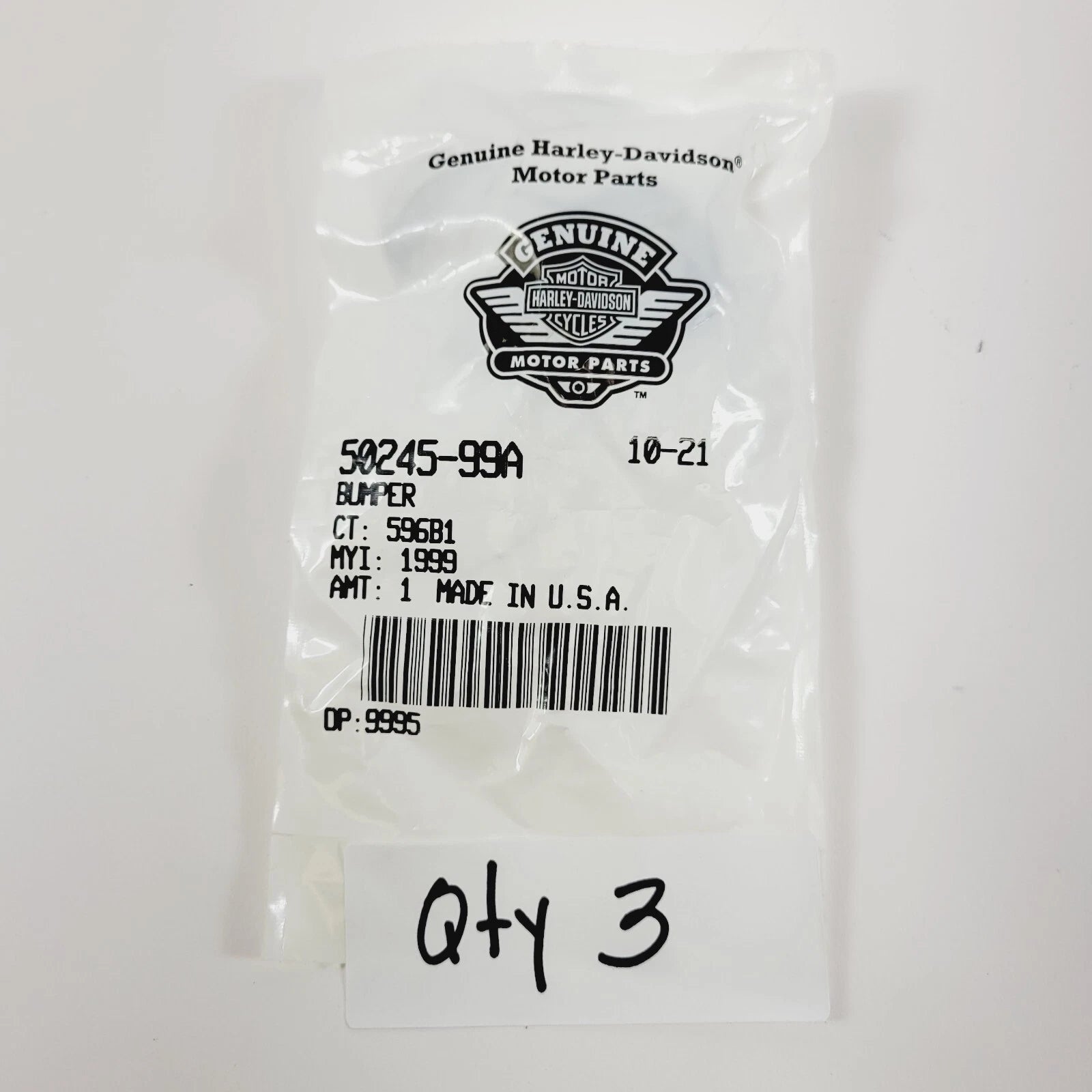 Bump Rubber Kickstand for Harley-Davidson FL (1999–2006) 50245-99A