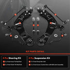 8x Control Arm with Ball Joint & Sway Bar for Kia