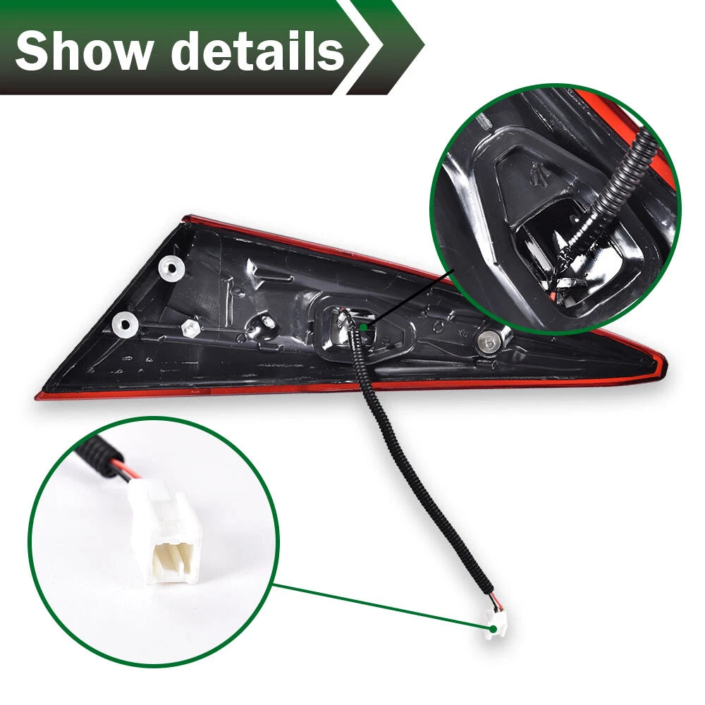 Rear Inner Tail Light Brake Lamp for Honda Civic (2016–2020) Right Side