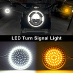 2X 1157 LED Turn Signal Light Inserts for Harley Softail Touring Dyna Sportster