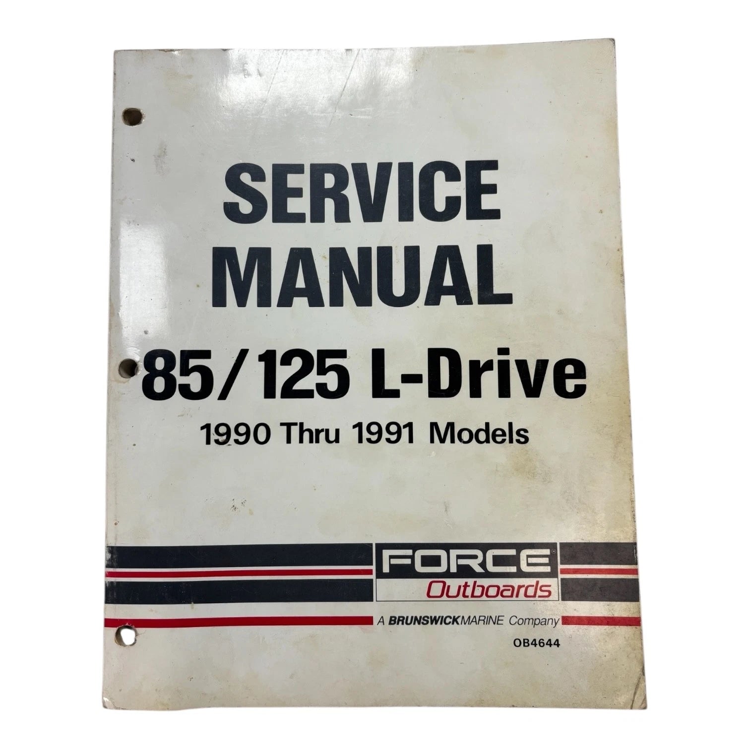 Service Manual for Force Outboards OB4644 (85/125 L-Drive)