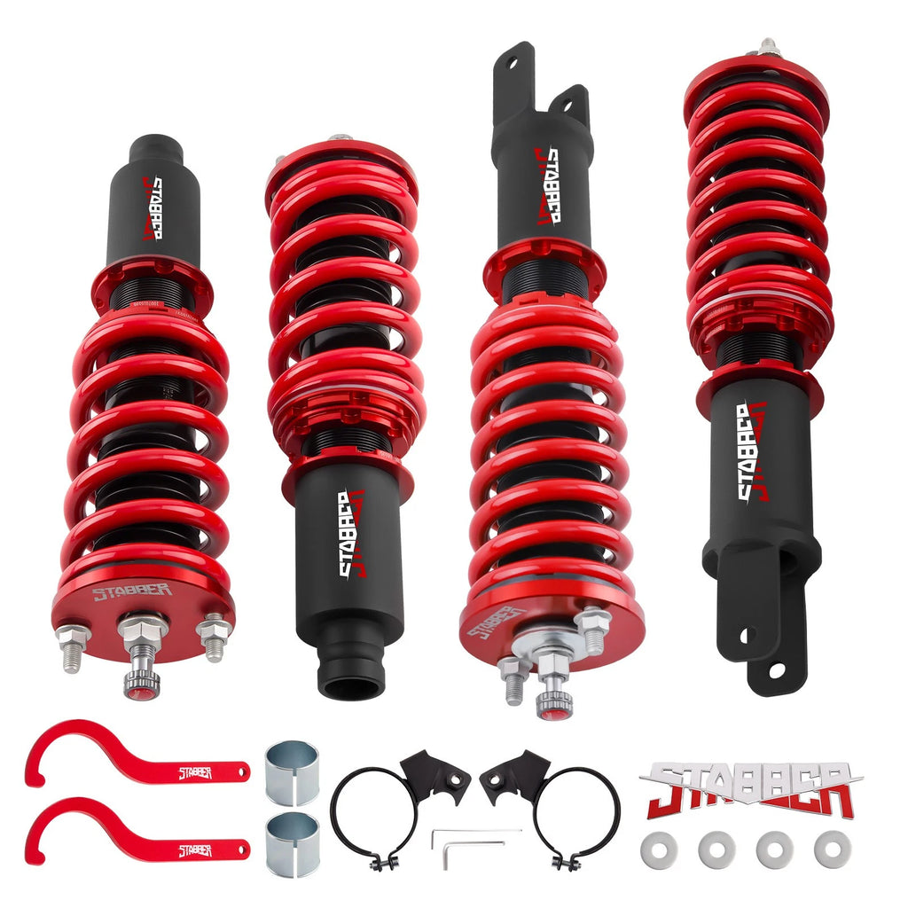 STABBER Racing Coilovers 24 Level Damper Adjustable for Honda Civic (1996–2000)