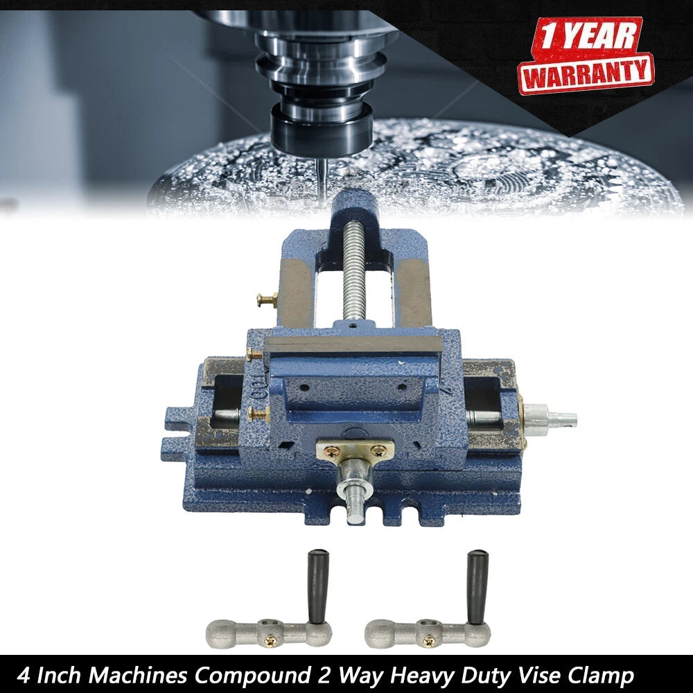 Set of 2 Heavy Duty Vise Clamps for Drill Press