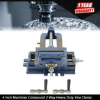 Set of 2 Heavy Duty Vise Clamps for Drill Press