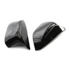 Black Rear View Mirror Cover Trim for Infiniti Q50 Q60 QX30 Q70 (2014+)