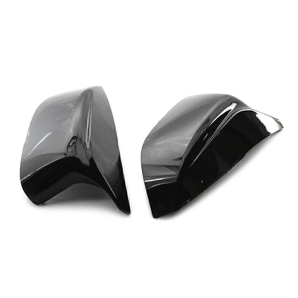 Black Rear View Mirror Cover Trim for Infiniti Q50 Q60 QX30 Q70 (2014+)