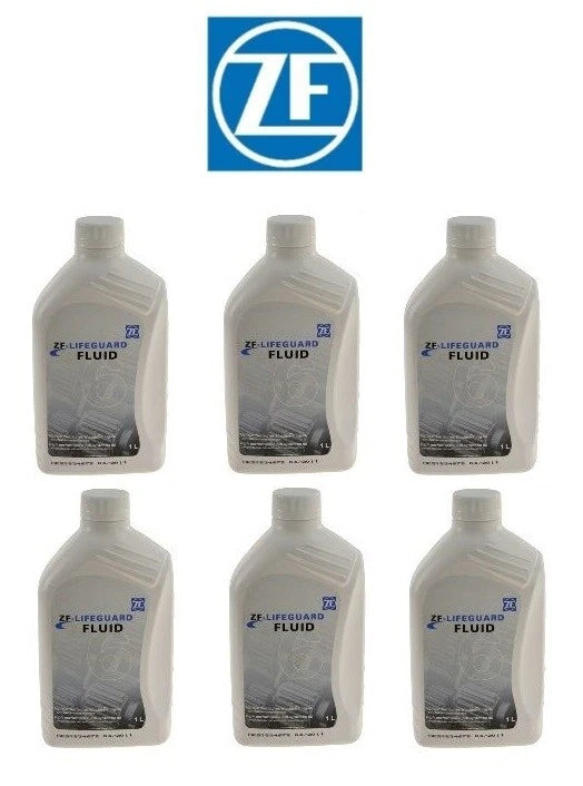 Set of 6 Liters Automatic Transmission Fluid for BMW E90 E91 128i 335i 525i