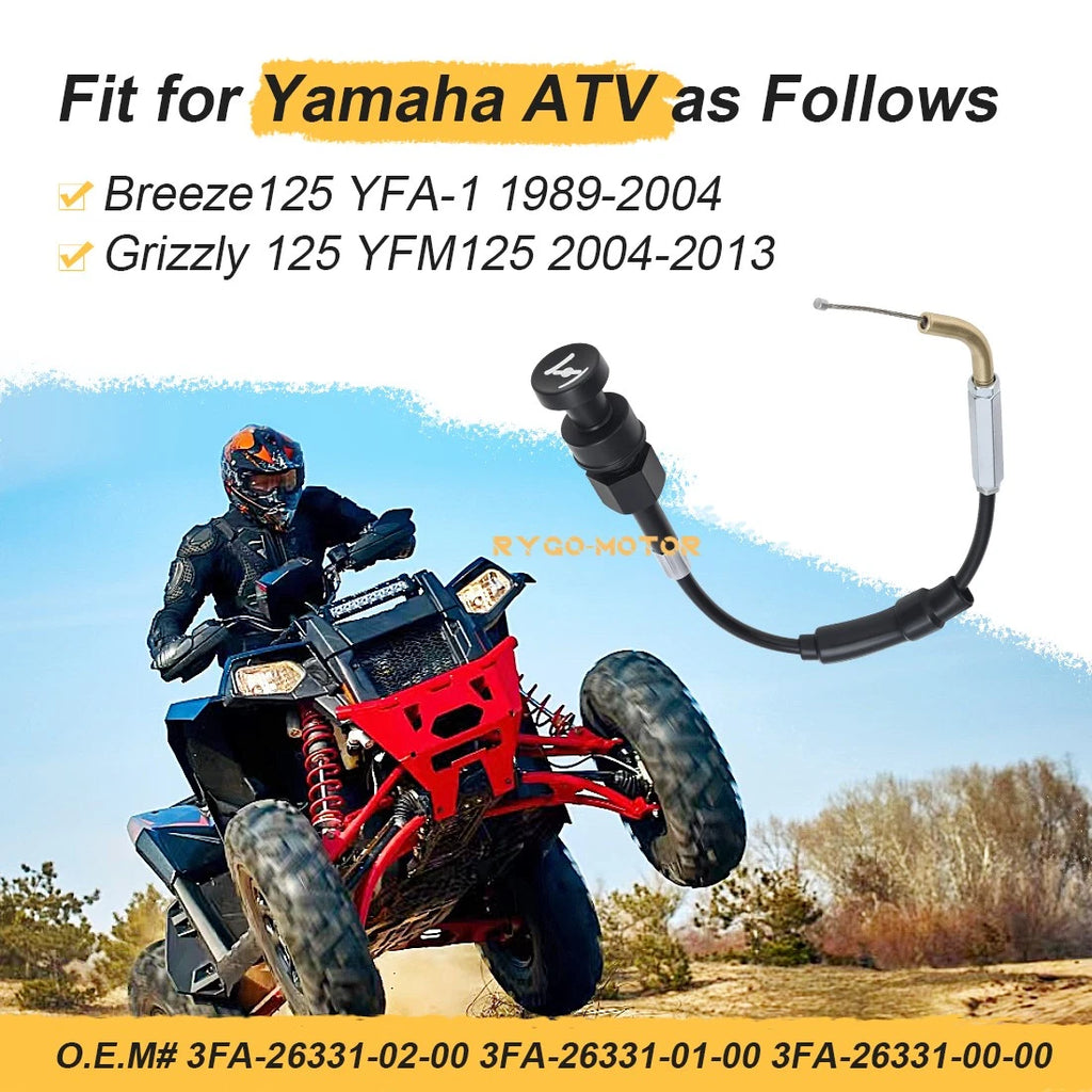 Starter Choke Cable for Yamaha Breeze 125 YFA-1 (1989–2004) 3FA-26331-02-00