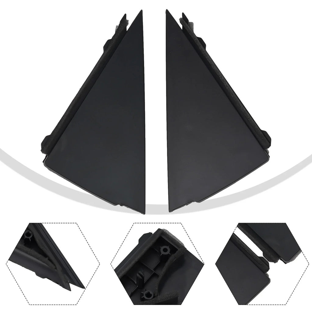 2 x Rear Door Molding Trim for Hyundai i30 Hatchback (2007–2012)
