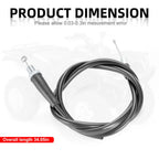 Throttle Cable for Yamaha Grizzly 660 YFM660F (2002–2008)