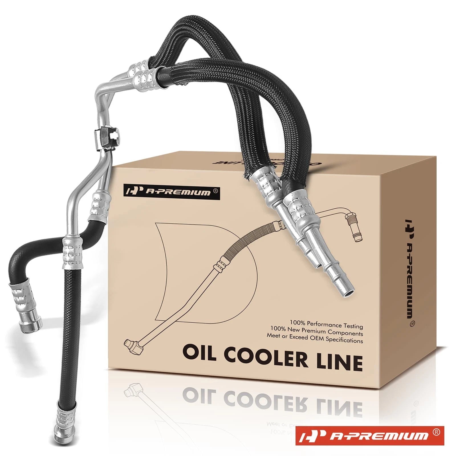 Trans Oil Cooler Tube for Ford Taurus Police Interceptor (2013–2019)