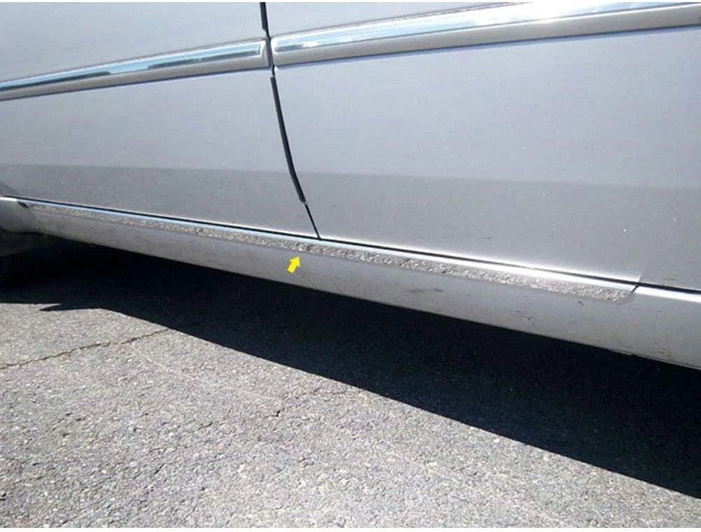 2pc. Luxury FX Stainless Steel L. Rocker Panel Trim for 2006-2010 Hyundai Sonata