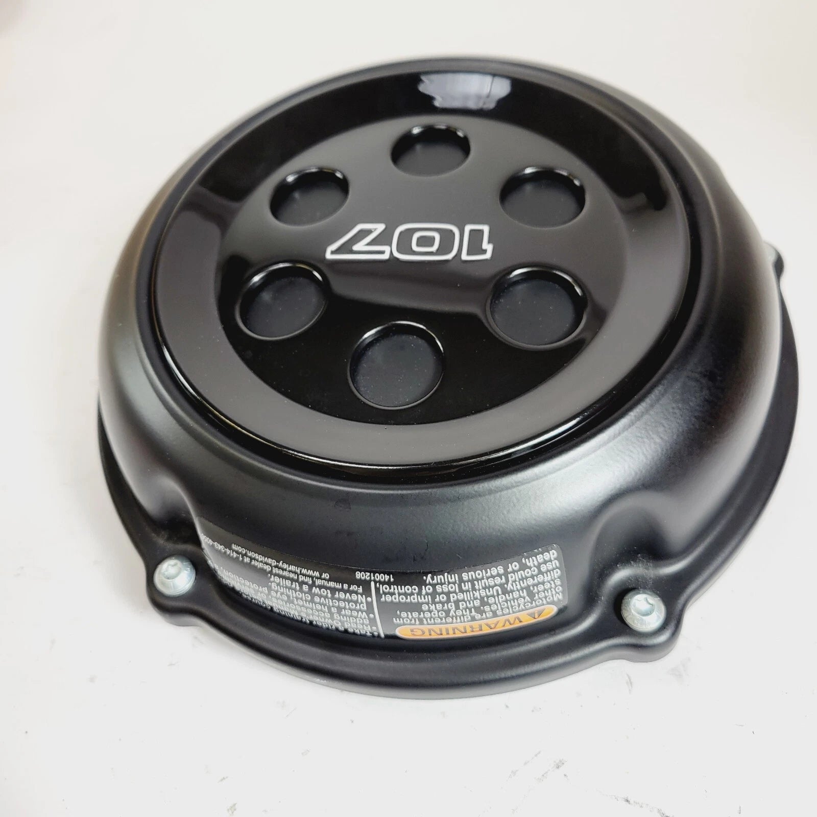 Air Cleaner for Harley Softail 107 Cubic Inch (2018–2024) - Gloss Black