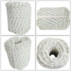 3/8" Double Braid Polyester Bull Rope for Various Applications (100')