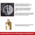 Set of 4 Fuel Vacuum Carburetor Synchronizer Tools for
