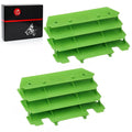 2 x Radiator Guards for Kawasaki KX125/KX250 New Green (1994–2004)