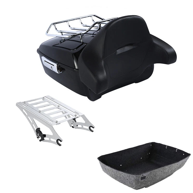 Trunk Backrest Top Rack Mount for Harley Touring Electra Glide (2014–2026)