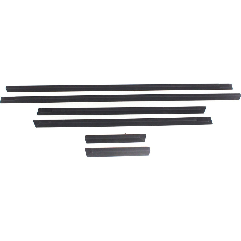 Set of 6 Fender and Door Moldings for BMW 3-Series E36 Sedan