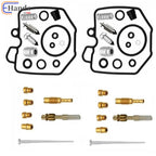 2X Carburetor Repair Rebuild Kit for Honda Hawk 400 CB400T CB400 N (1978–1981)
