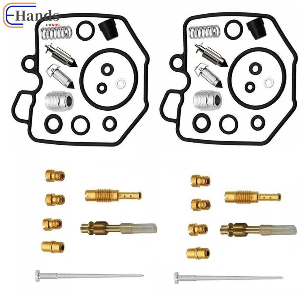 2X Carburetor Repair Rebuild Kit for Honda Hawk 400 CB400T CB400 N (1978–1981)