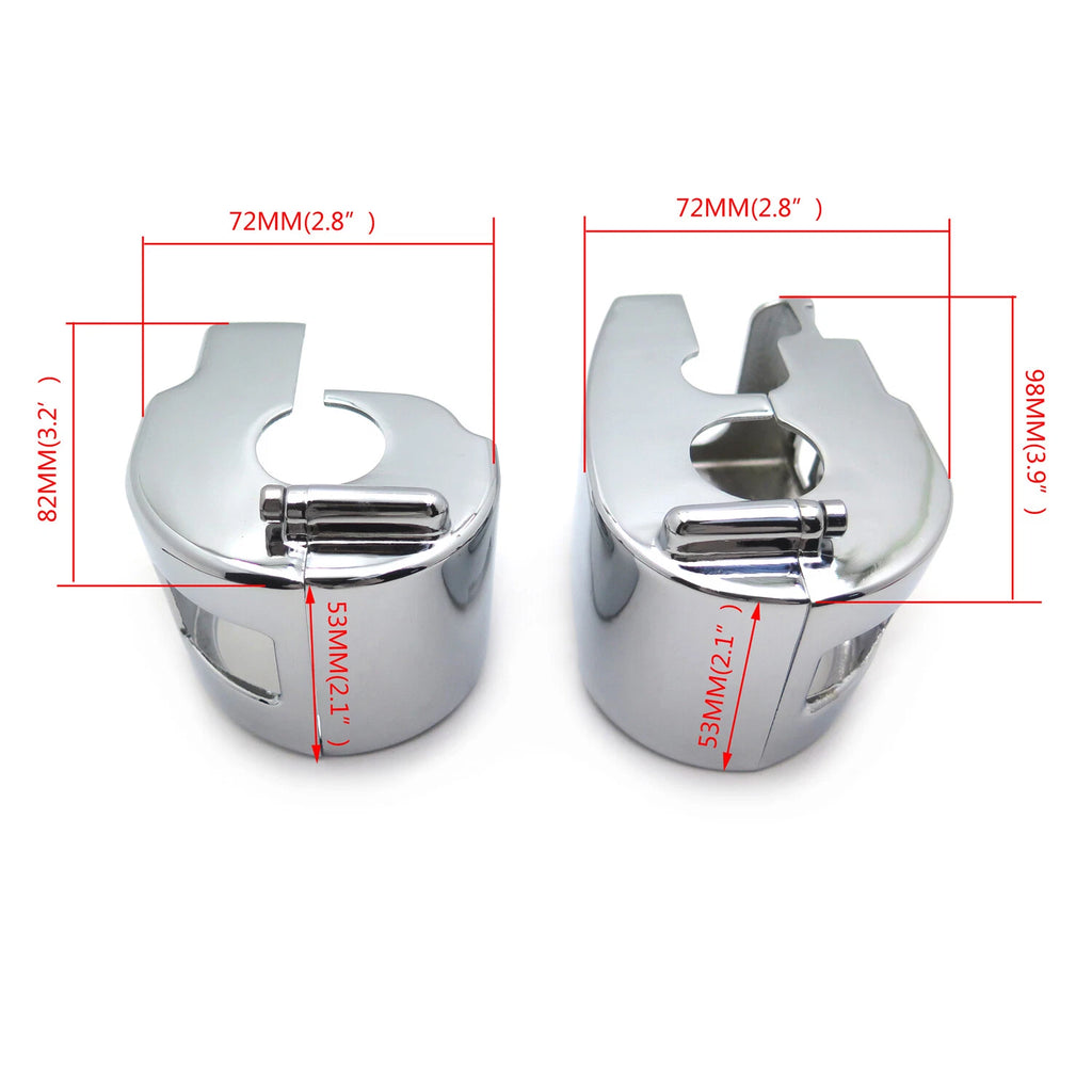 Chrome Switch Housing Cover for Yamaha XVS V-Star 1100 (1999–2012)