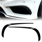 Front Bumper Lip Chin Spoiler Splitter for Benz E-Class W212 (2014–2016) Carbon