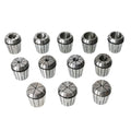 12pcs ER40 Collet Spring Collets Chuck 1/8"-1-1/8"