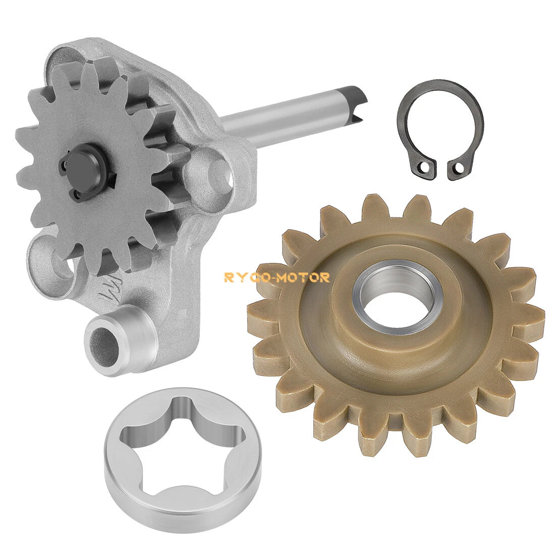 Oil Pump Assembly & Idle Gear for Suzuki LTR450 (2006–2009)