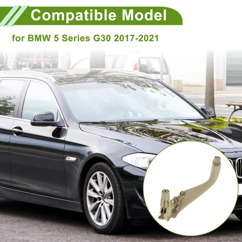 Door Panel Handle Pull Trim Cover for BMW 5 Series G30 (2017–2021) Beige