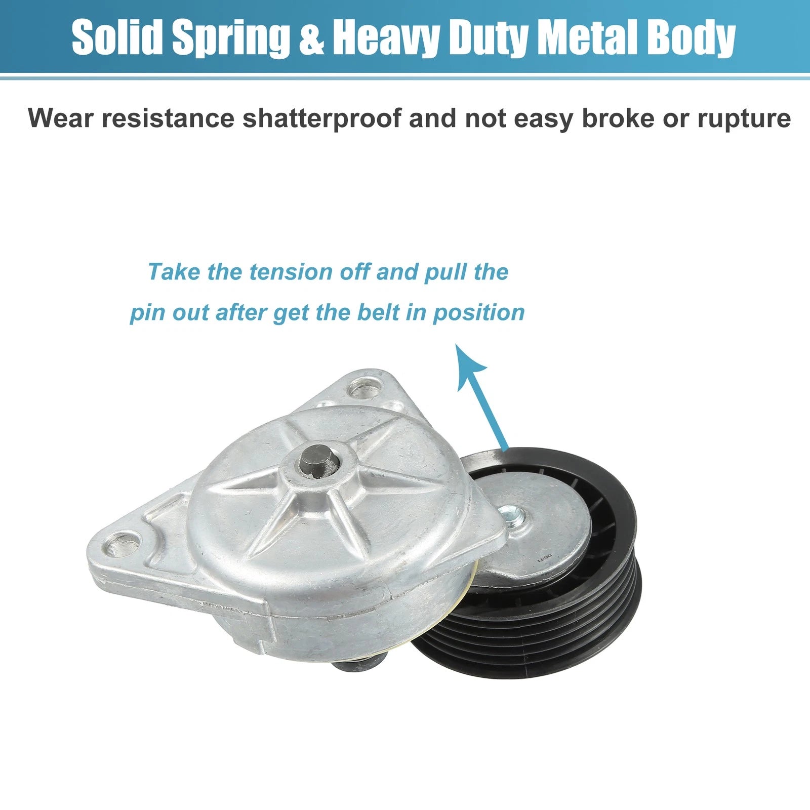 Belt Tensioner Pulley Assembly No. 97BB-6A228-AG for Ford Escape (2001–2004)