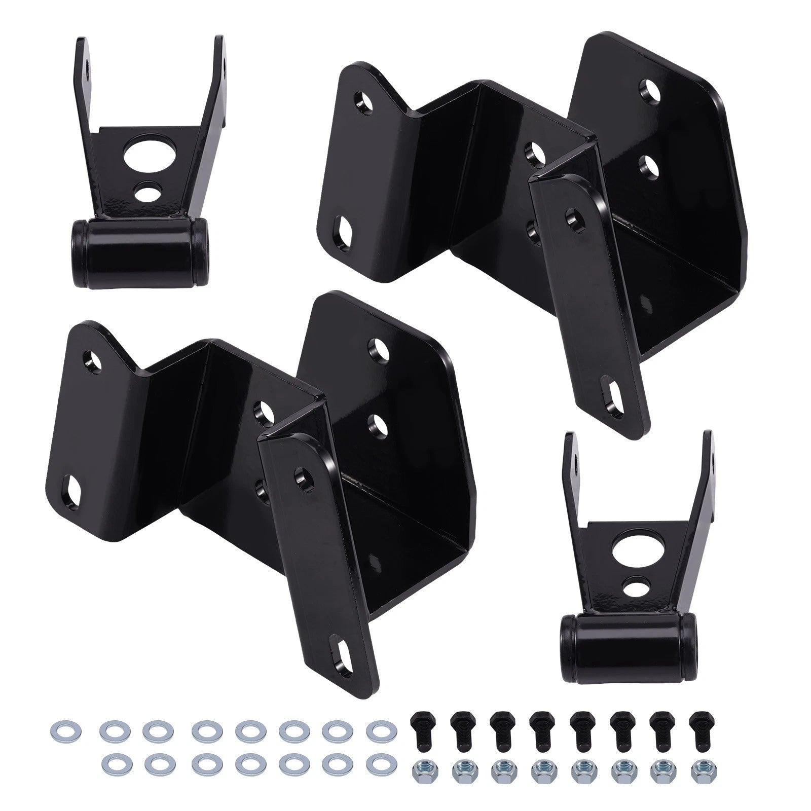 4in Rear Drop Lowering Kit Shackles & Hangers for Ford F-150 F-100 (1973–1996)