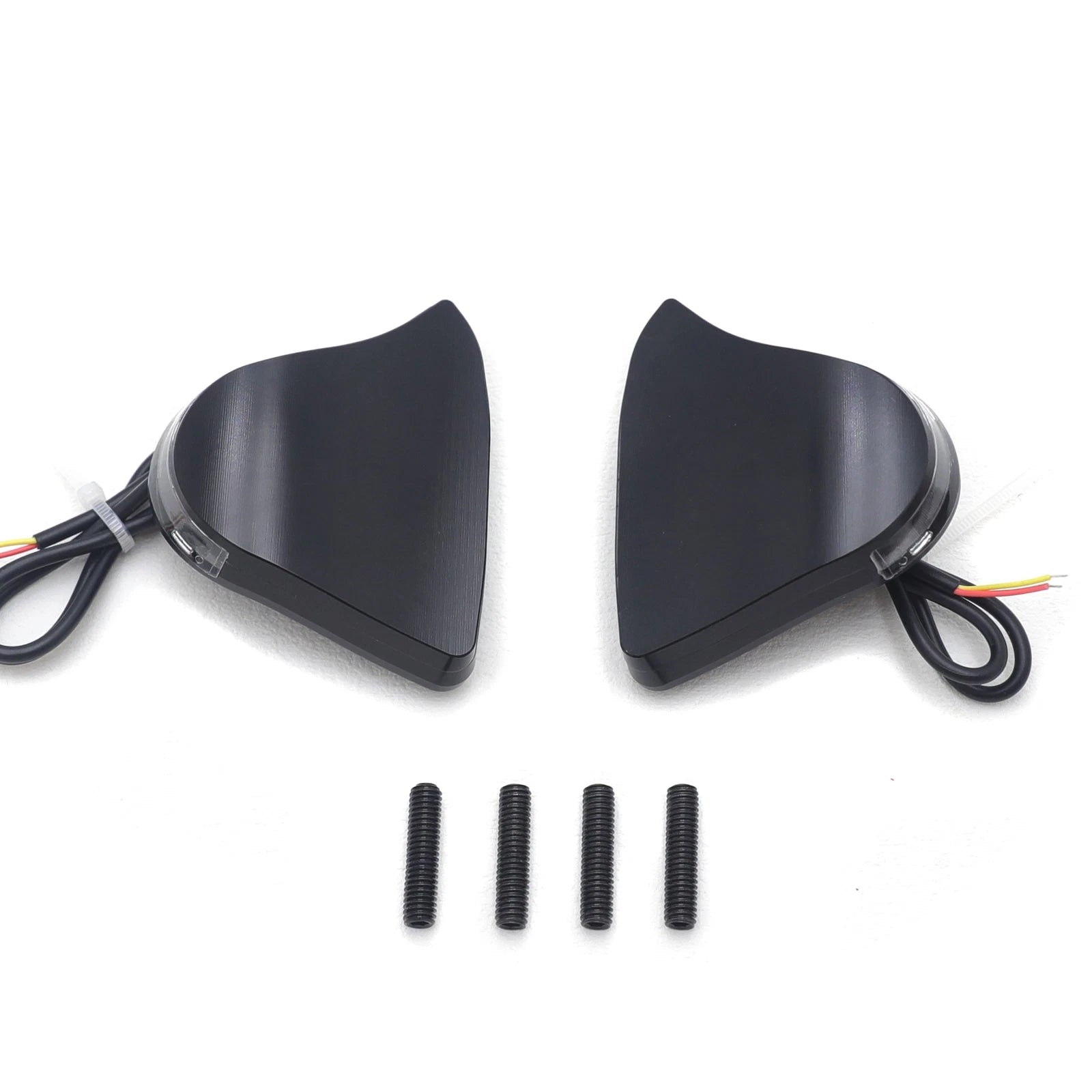 LED Rearview Mirror Base Plate for Yamaha R1 R6 R1S R1M (2015–2023)