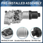 Engine Oil Filter Base Housing Assembly for Audi A3 A4 A4 Quattro (2006–2016) No. 06F115397H