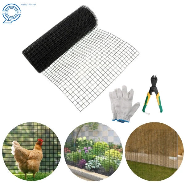 1"x1" 16 Gauge Welded Wire Fence for Chicken Rabbit Mesh (Vinyl Coated)
