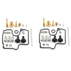 2X Carburetor Gaskets Jets Repair Kits for Suzuki SV650 SV650S (1999–2002)